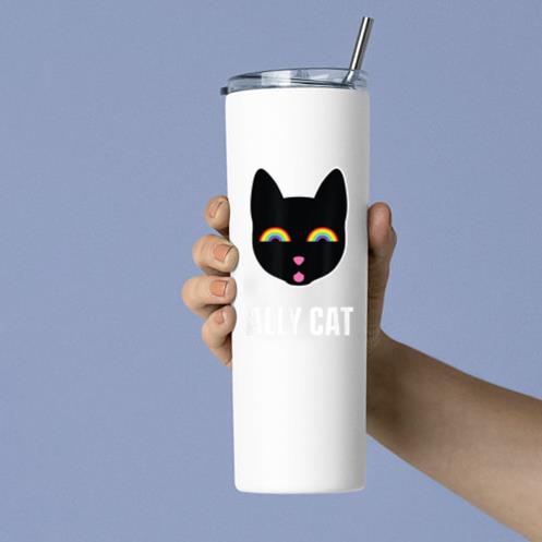Ally Cat LGBT Tumbler