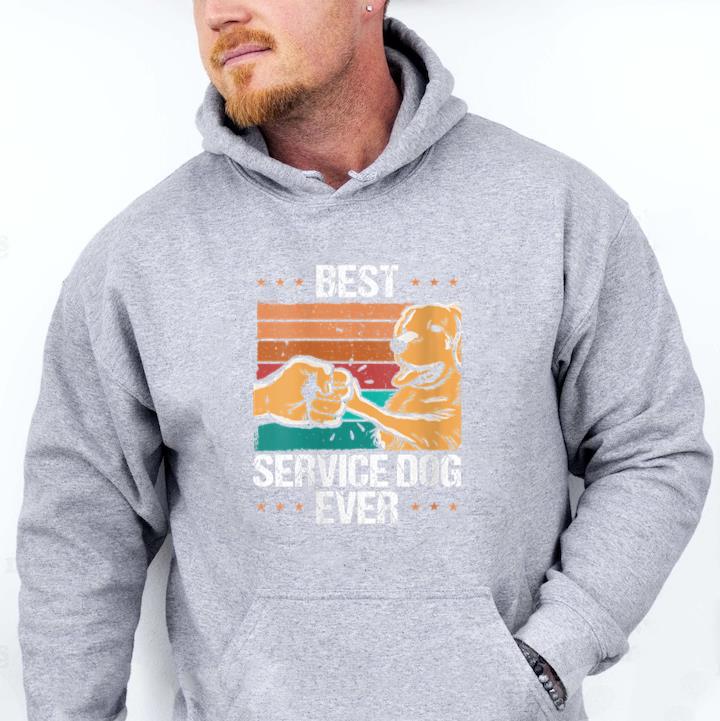 Best Service Dog Ever Hoodie