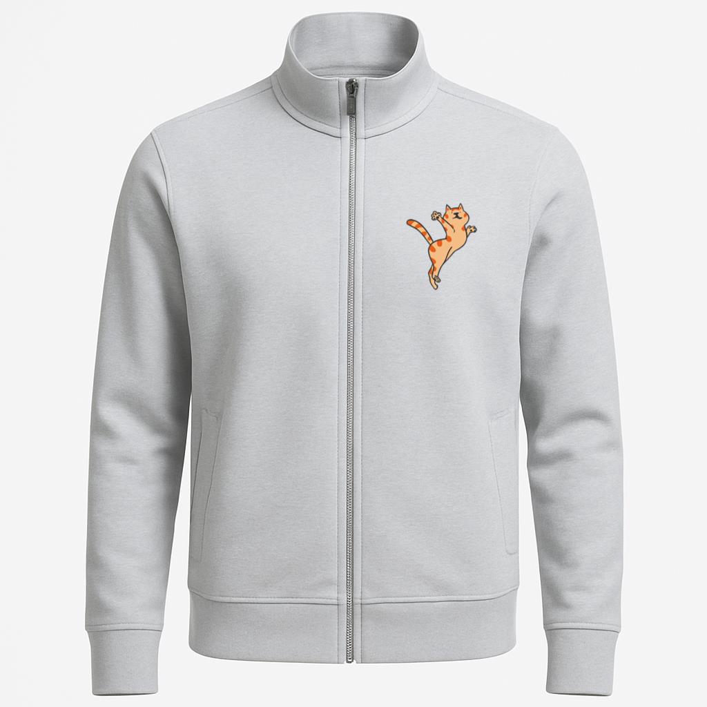 Cartoon Cat Jumping Jacket