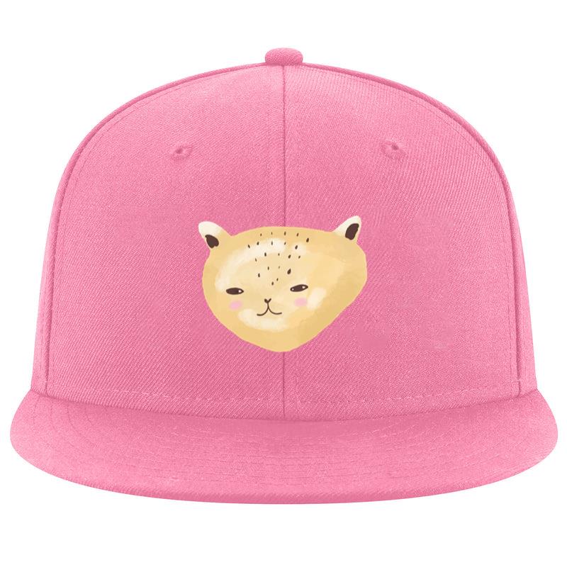 Cute Watercolor Pet Cat Cap