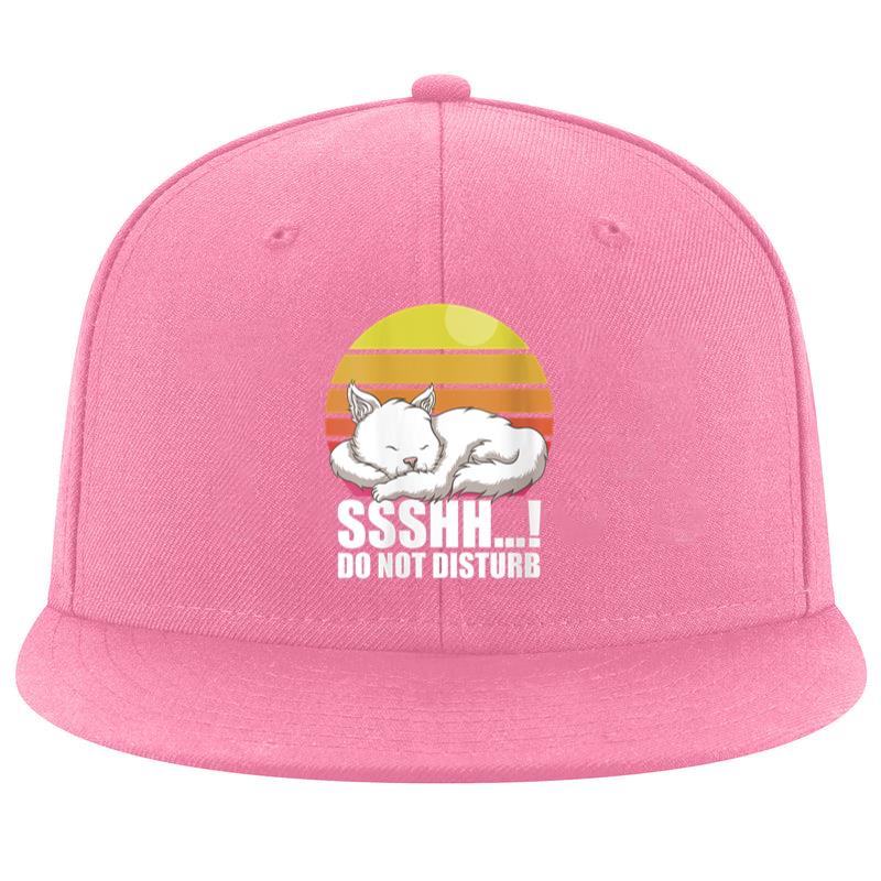 Do Not Disturb Funny Retro Cat Cap