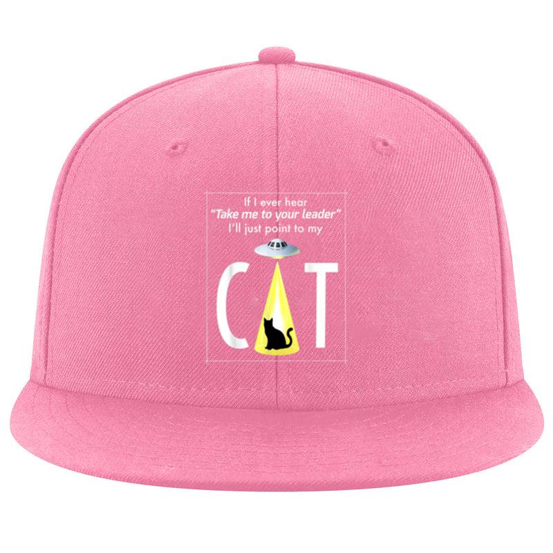 Space Cat Take Me To Your Leader Cat Cap