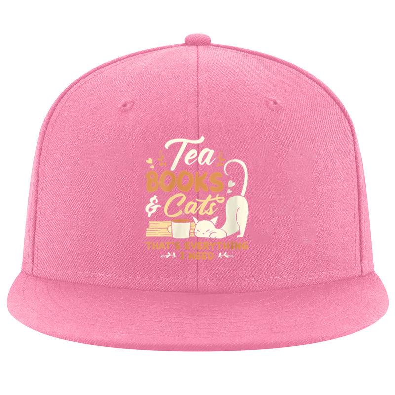 Tea Books And Cats Cap